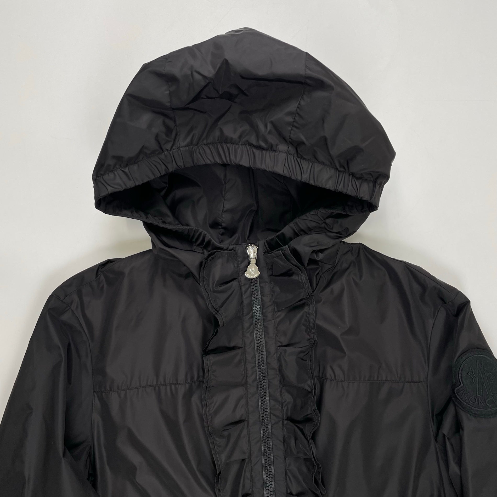 MONCLER / CINABREフリルナイロンジャケット 参考定価：107,000+tax SIZE:14A
