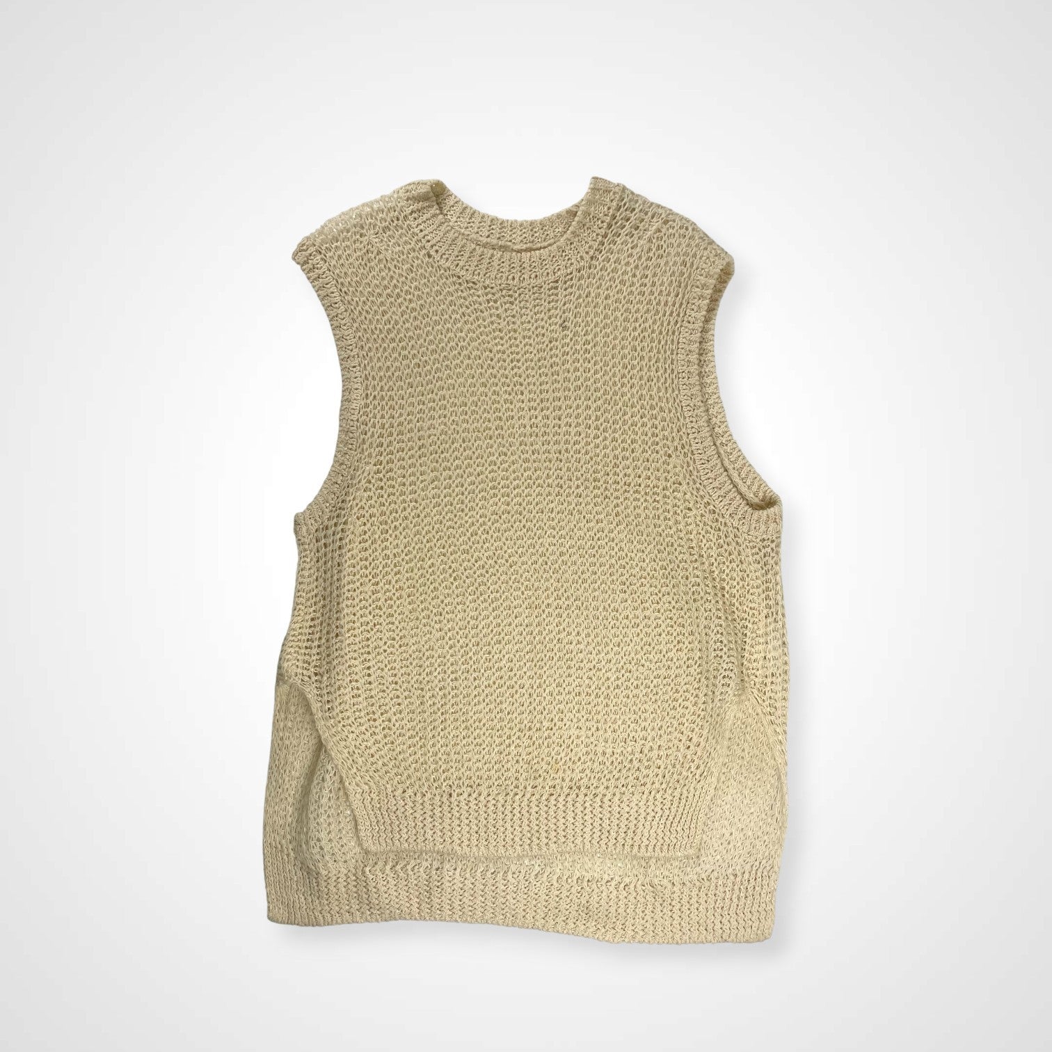 unfil アンフィル / ペーパーメリノ ローゲージクルーネックニット 参考定価：25,000+tax SIZE:1