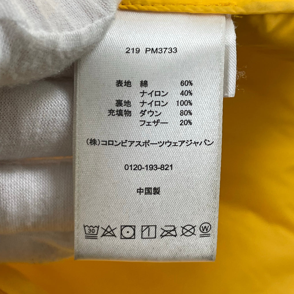 Columbia / シダーヒルズダウンジャケット  参考定価：29,000+tax 80周年記念復刻 SIZE:L
