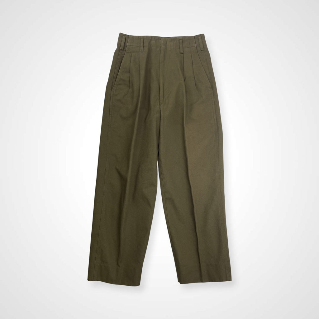 bernard zins × BEAMS F ベルナール・ザンス ビームスエフ / 別注 VENICE コットンドリル バギーパンツ 参考定価：52,000+tax SIZE:36