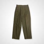 bernard zins × BEAMS F ベルナール・ザンス ビームスエフ / 別注 VENICE コットンドリル バギーパンツ 参考定価：52,000+tax SIZE:36