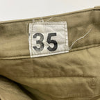 FRENCH MILITARY / 5-60s M52後期ミリタリーチノパンツ