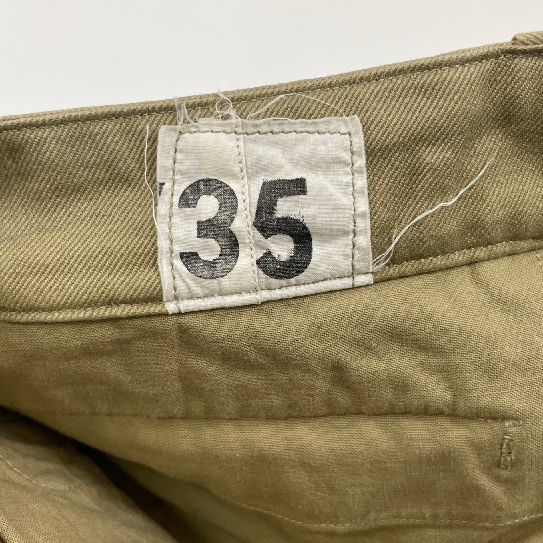 FRENCH MILITARY / 5-60s M52後期ミリタリーチノパンツ