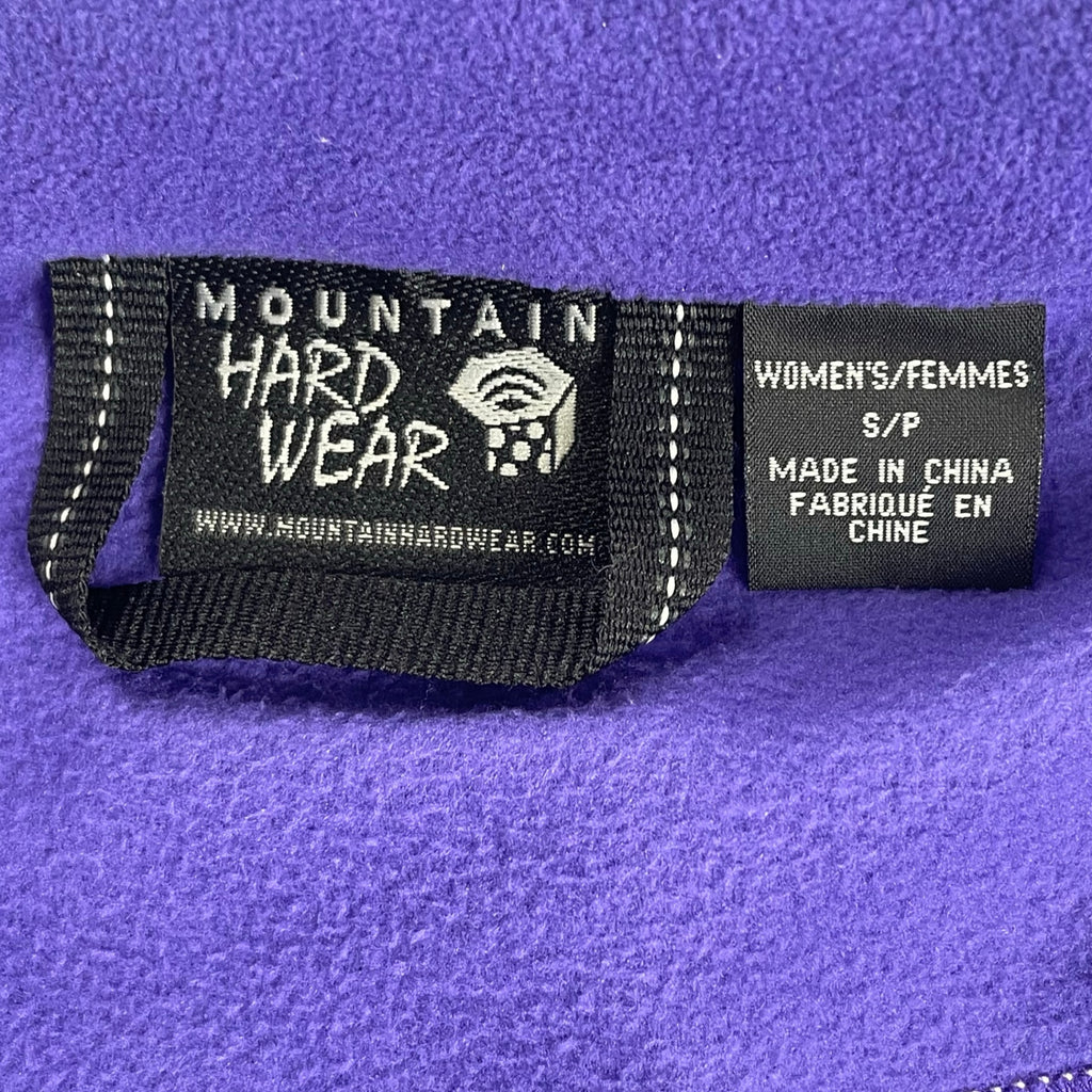 MOUNTAIN HARDWEAR マウンテンハードウェア / マイクロチルジャケット フリースジャケット パープル 参考定価：12,000程度 SIZE：S