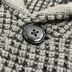 ARMANI EXCHANGE  アルマーニ エクスチェンジ / ワッフルニットショールカラーカーディガン  参考定価：35,000程度 SIZE:M