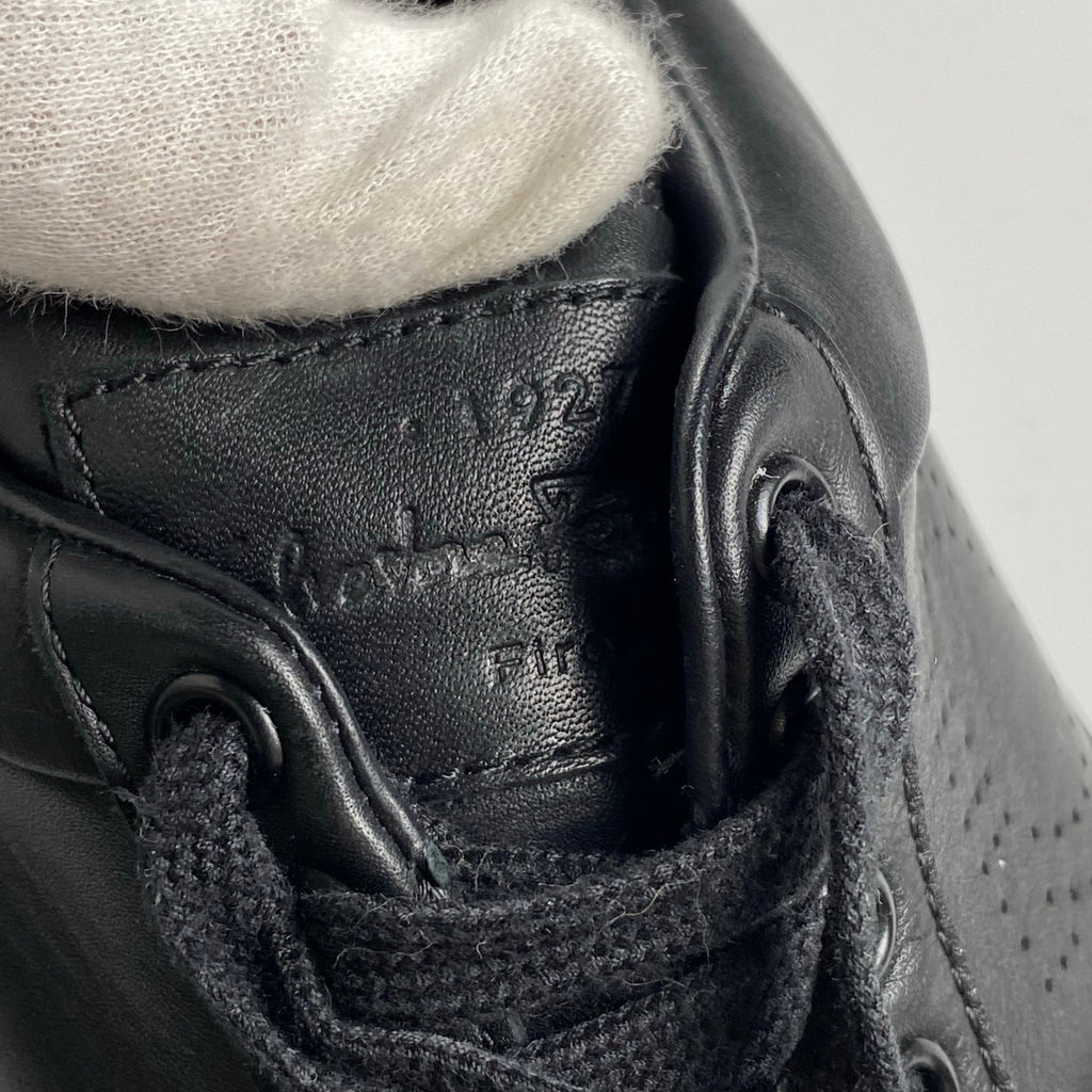 Salvatore Ferragamo サルバトーレ フェラガモ / ガンチーニ レザー スニーカー ブラック レディース SIZE：8（25.5cm程度）