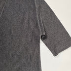 PLEATS PLEASE ISSEY MIYAKE プリーツプリーズ イッセイミヤケ / プリーツVネックカットソー PP02-FK117 SIZE:3(L程度)
