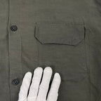 CLANE HOMME / ボックスワイドリネンシャツ 参考定価：28,000+tax SIZE:2