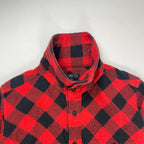 green(HYKE) / スタンドカラーギミックネルシャツ 参考定価：35,000程度 SIZE:1
