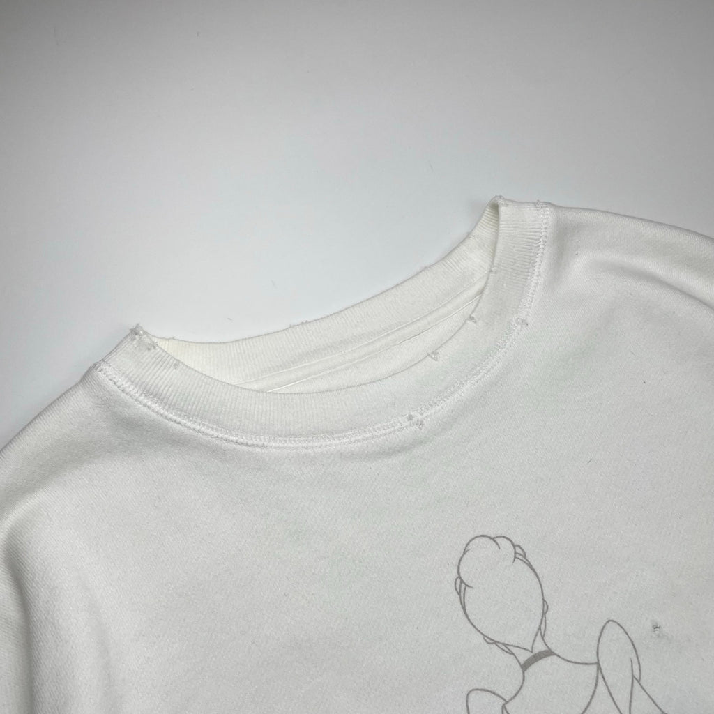 RON HERMAN × Disney ロンハーマン ディズニー / SWEAT PULL OVER "Cinderella" スウェット シンデレラ ホワイト SIZE:S