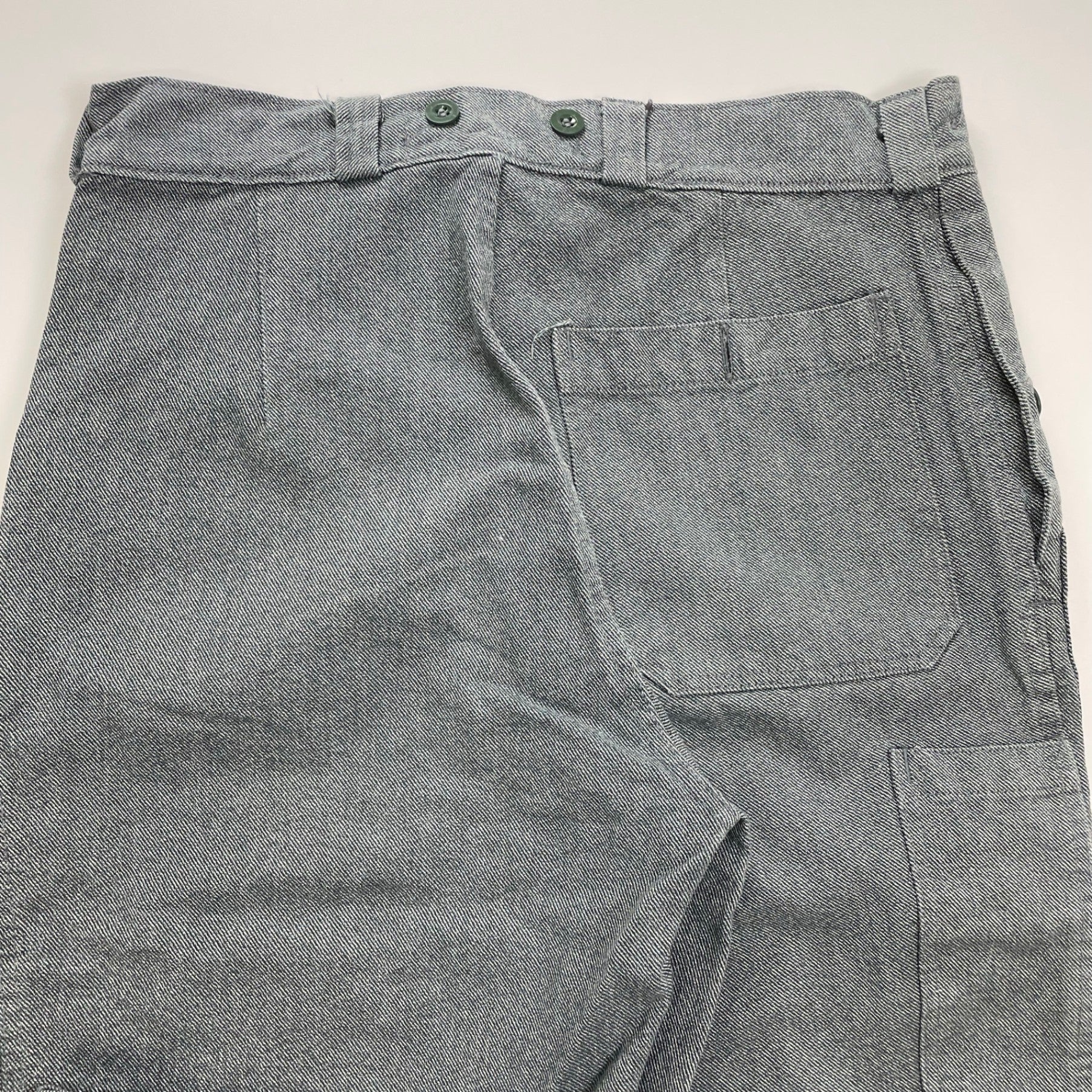 70s VINTAGE MILITARY ヴィンテージミリタリー / スイス軍 デニムパンツ 後期型 SIZE:45(W90)