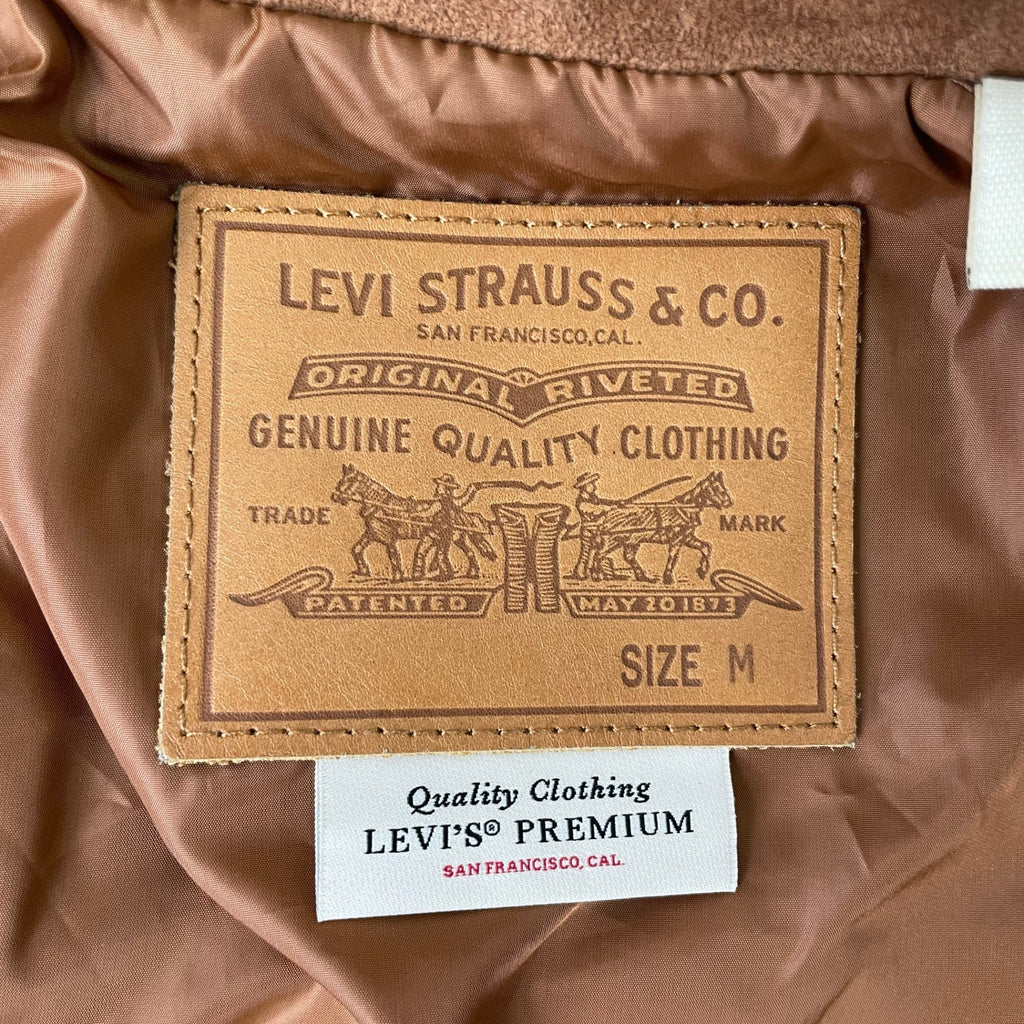 Levi's × JOURNAL STANDARD / 別注 TYPEⅢ スウェードトラッカージャケット 参考定価：48,000+tax SIZE:M