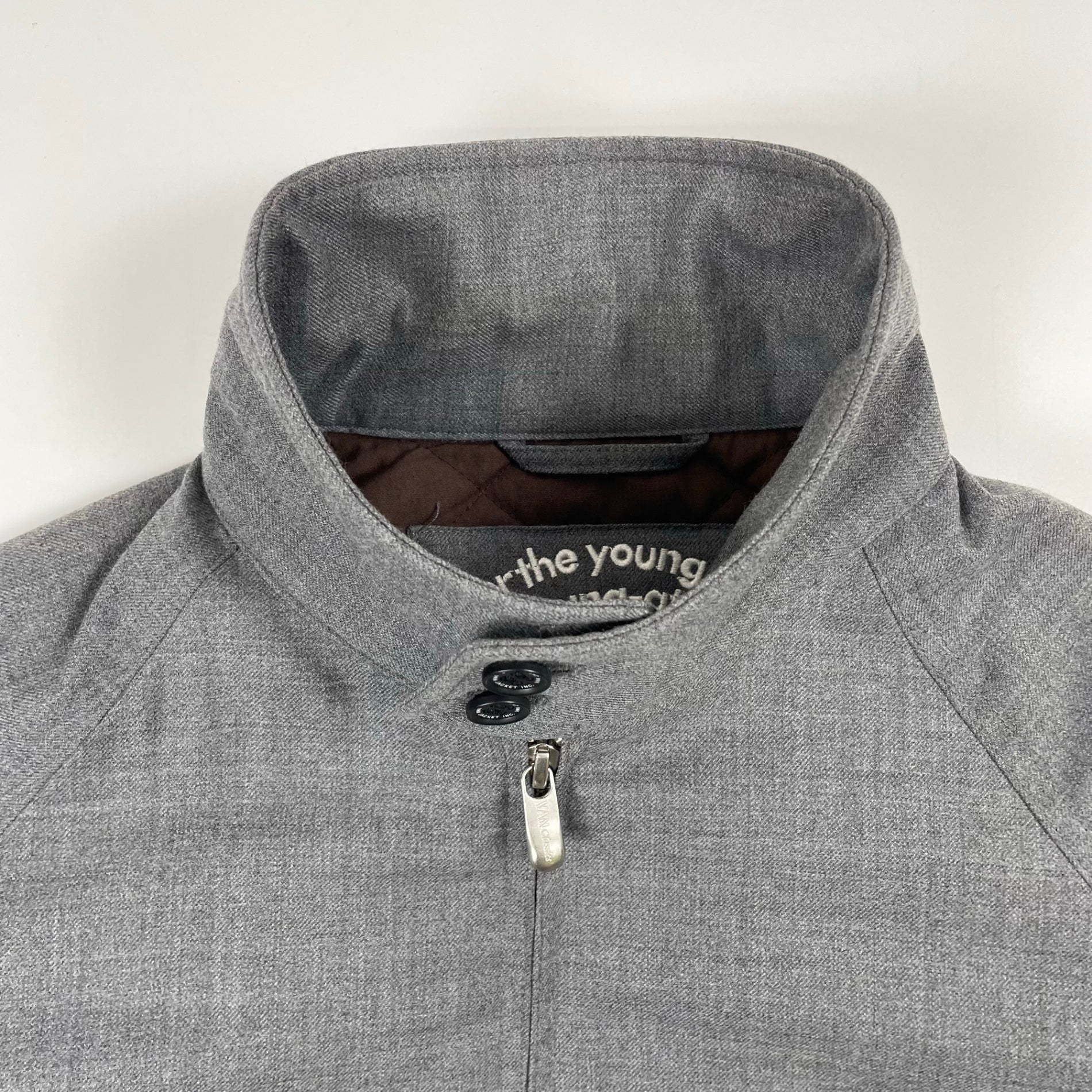 VAN JACKET / スウィングトップ＜ストレッチサキソニー＞ 参考定価：29,000+tax SIZE：L