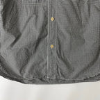 COMME des GARCONS HOMME / 15SS ギンガムワークシャツ 空環仕上げ SIZE:S