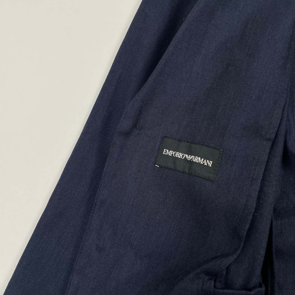 EMPORIO ARMANI / リネンMIXジャケット 未使用品 参考定価：55,000程度 SIZE：10A