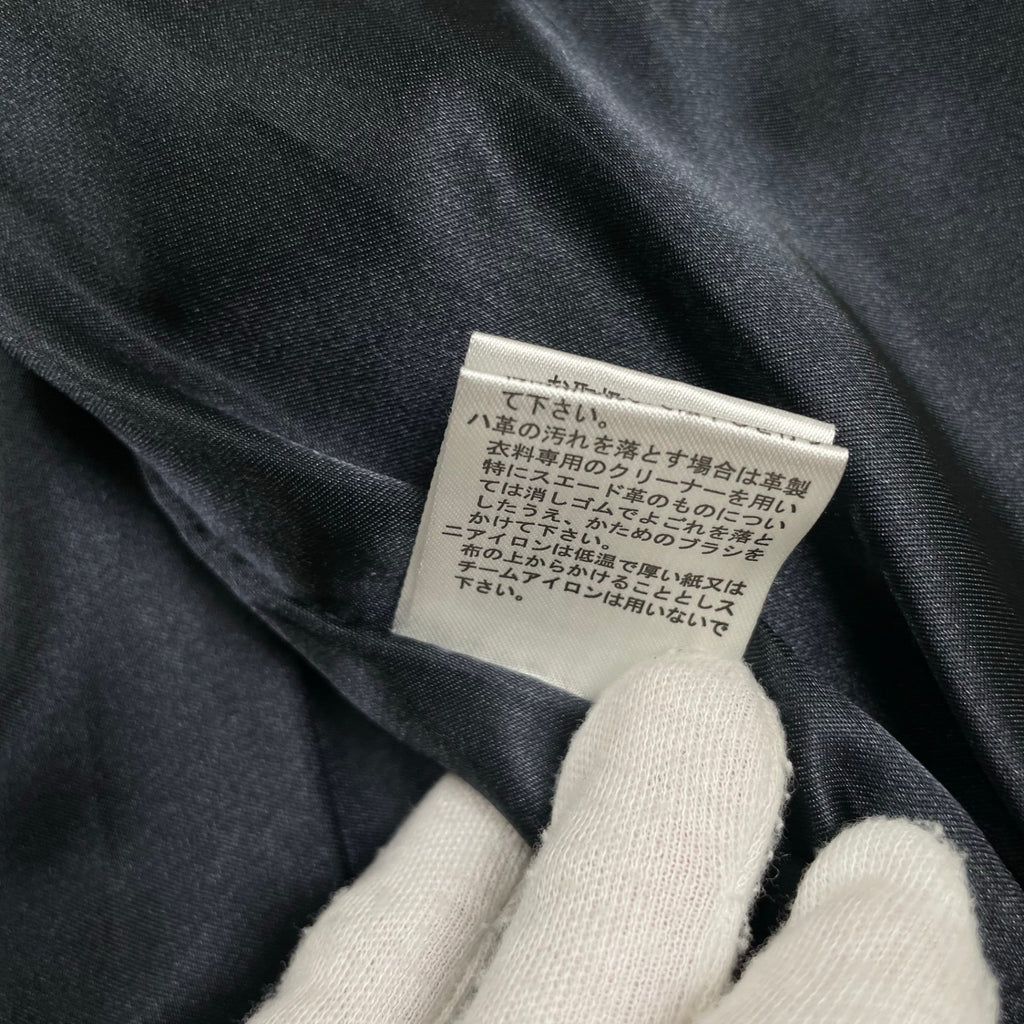 NEUTRAL INFINITY ニュートラルインフィニティ JACKROSE ジャックローズ / レザートラッカージャケット ブラック 参考定価：40,000程度 SIZE:M