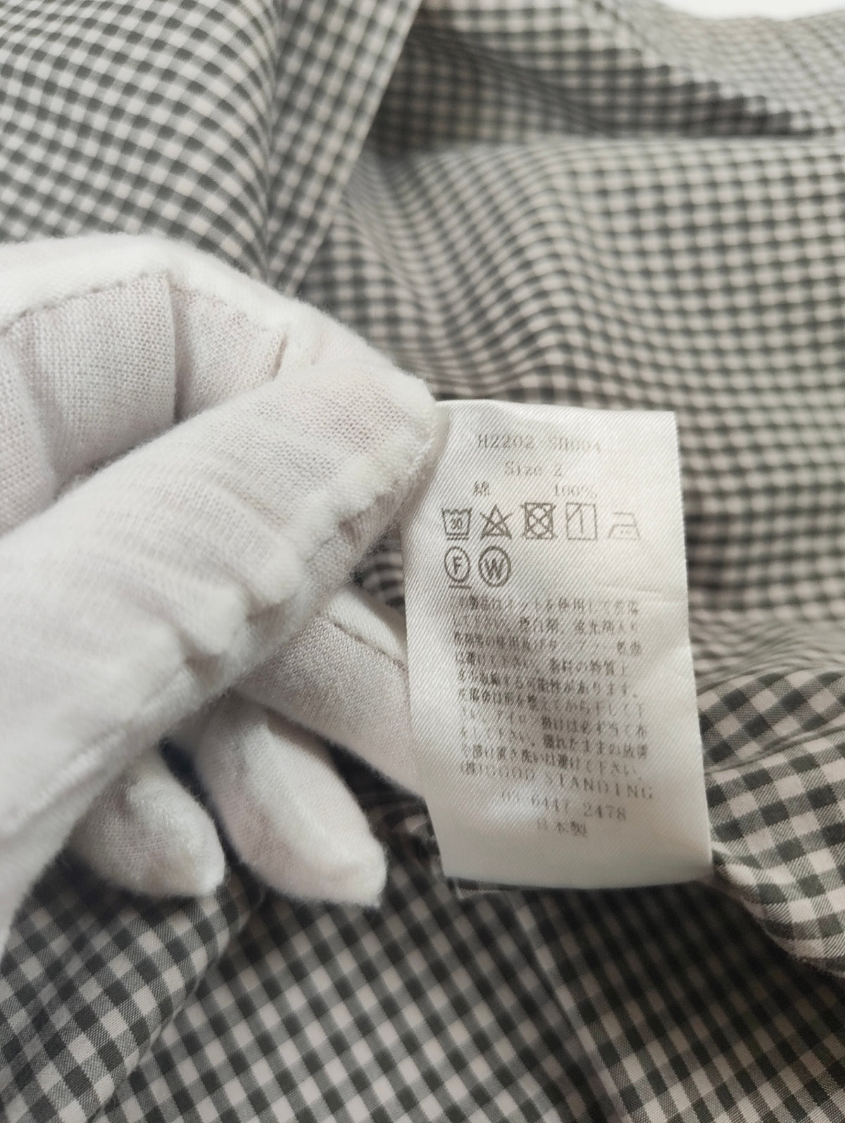 LENO / ボタンダウンシャツ 参考定価：26,000+tax SIZE:2