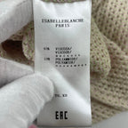 ISABELLE BLANCHE / クロシェニットポロシャツ 未使用品 参考定価：29,000+tax SIZE:XS