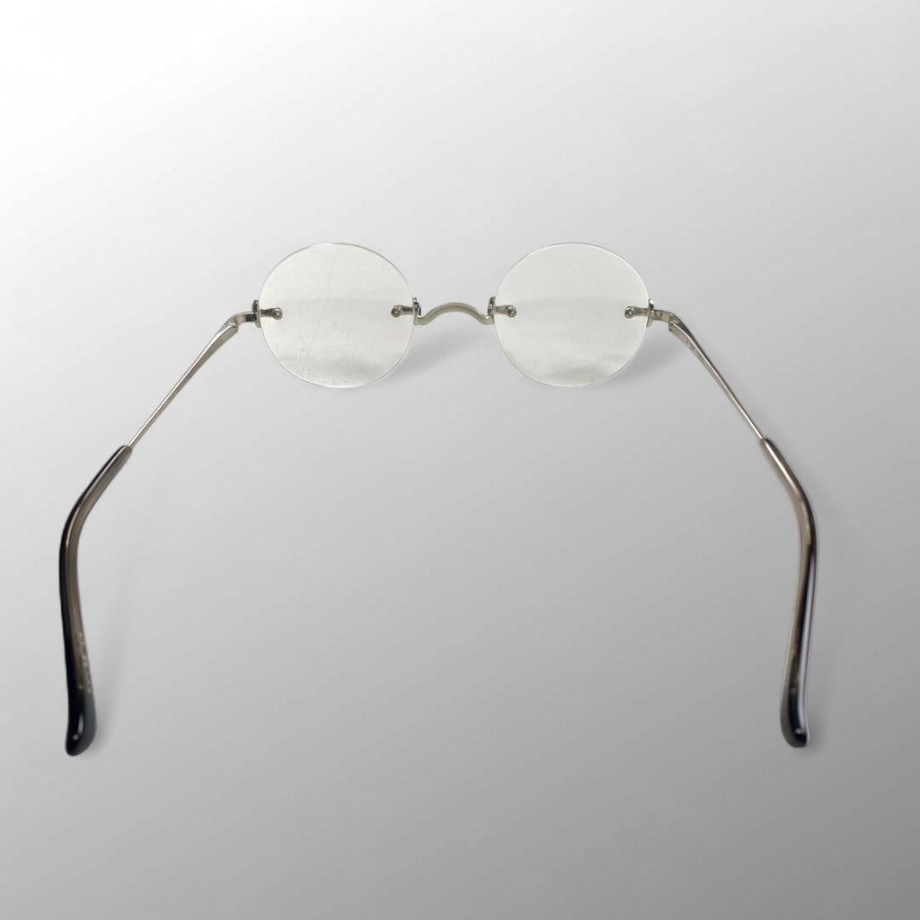 金子眼鏡 ヴィンテージシリーズ / 2ポイントリムレス 度なしクリアレンズ 参考定価:46,000+tax