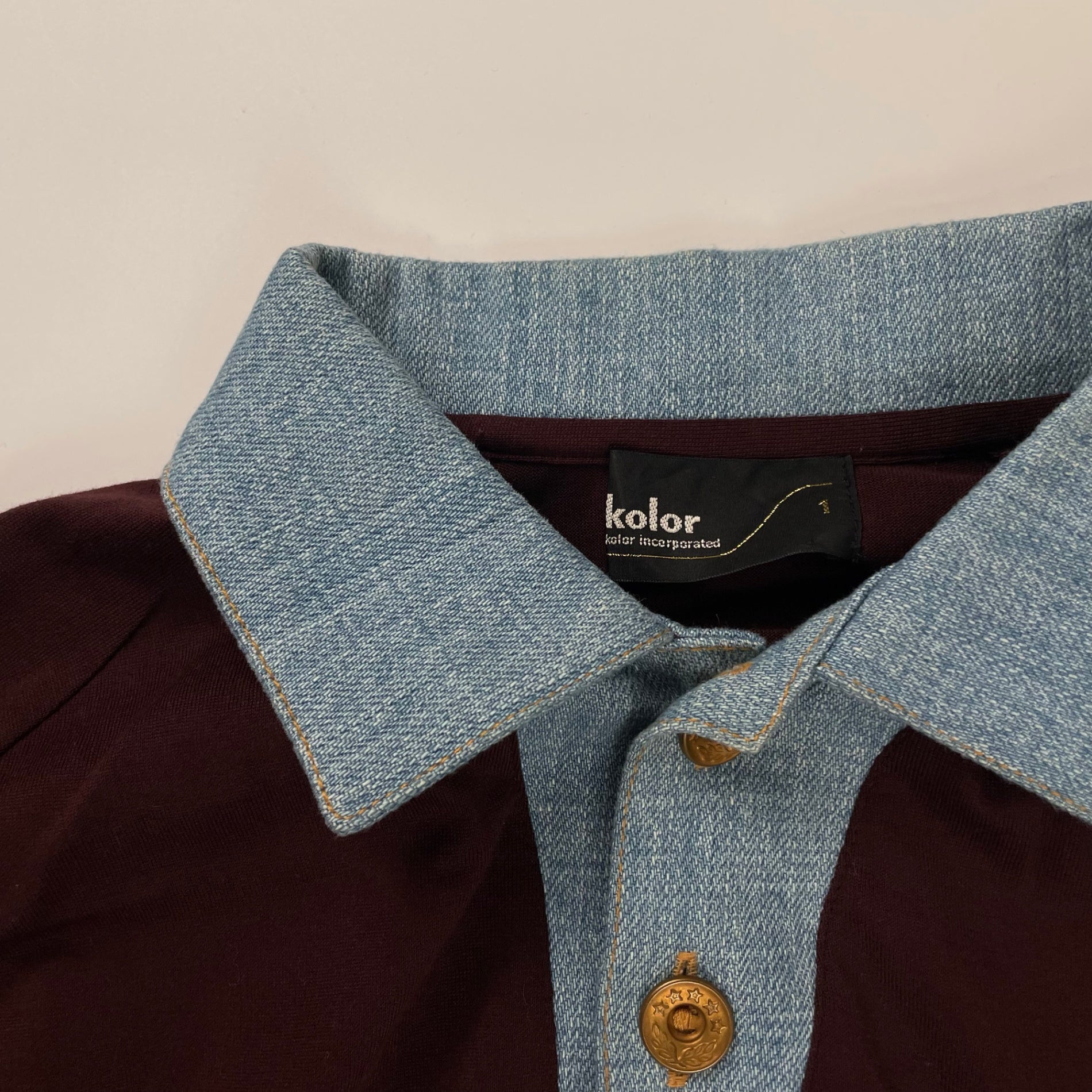 kolor カラー / 22ゲージ80/3天竺シャツ 参考定価：25,000+tax SIZE:1