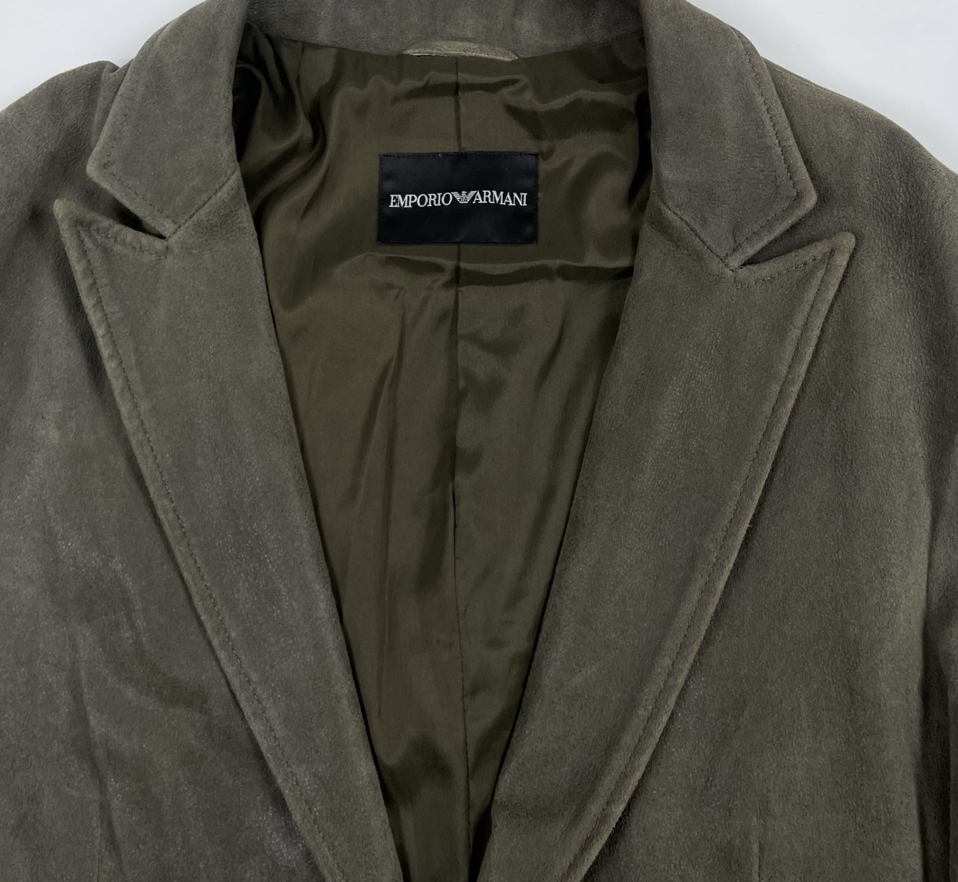 EMPORIO ARMANI エンポリオ アルマーニ / アーカイブ ラムレザースウェードジャケット SIZE:48