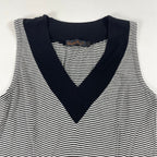 UnderCover / 07AW 無題期 ボーダーノースリーブカットソー SIZE:1