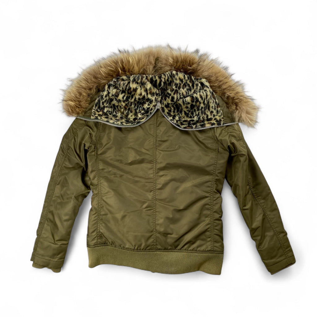 【00's～ ネオグランジ】 VAROSH ヴァロッシュ / N-2Bタイプ ヒョウ柄 ミリタリージャケット SIZE：M