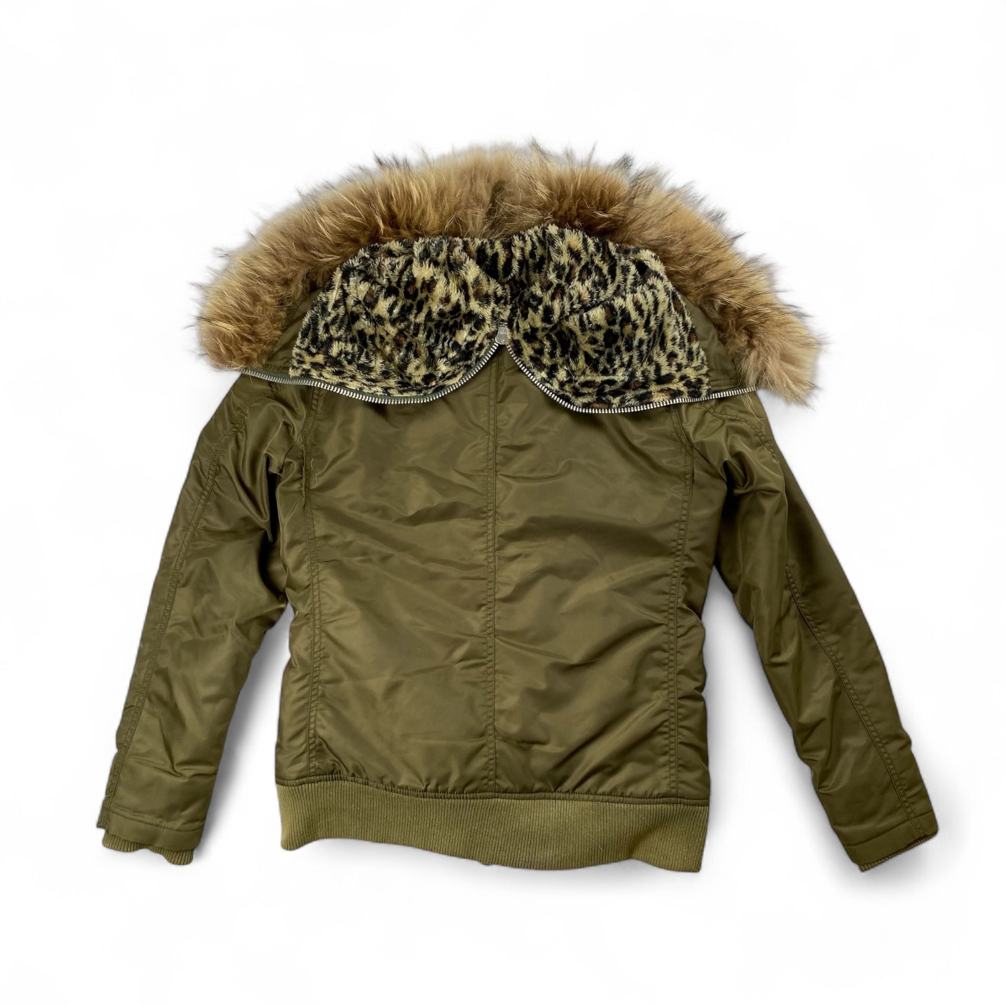 【00's～ ネオグランジ】 VAROSH ヴァロッシュ / N-2Bタイプ ヒョウ柄 ミリタリージャケット SIZE：M