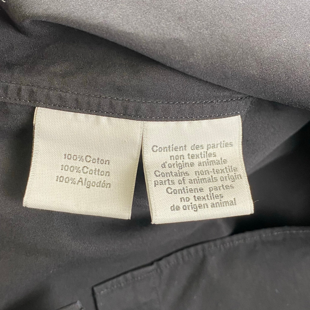 HERMES エルメス / スタンドカラー シャツ セリエボタン 変形デザイン SIZE：39（M程度）