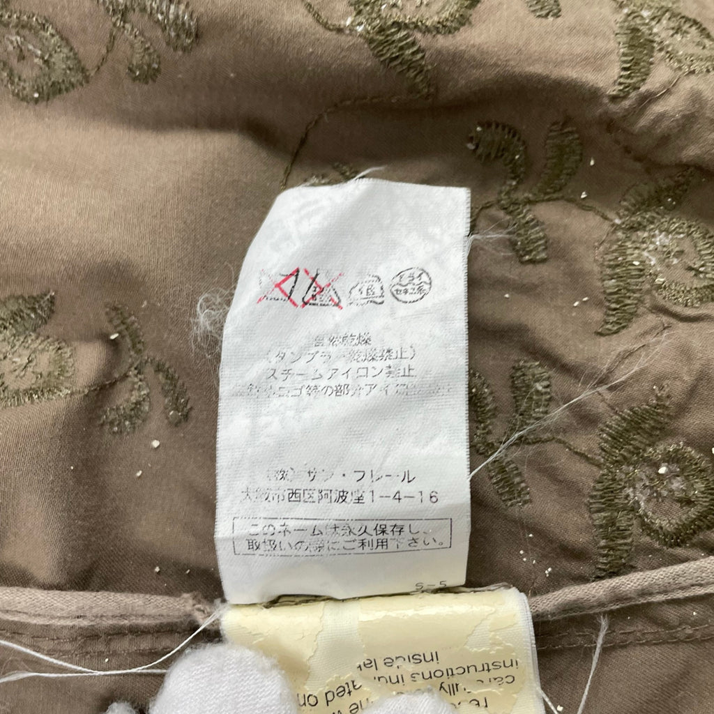 ERMANNO SCERVINO / カットワーク刺繍ジャケット 参考定価：250,000程度 SIZE:L程度