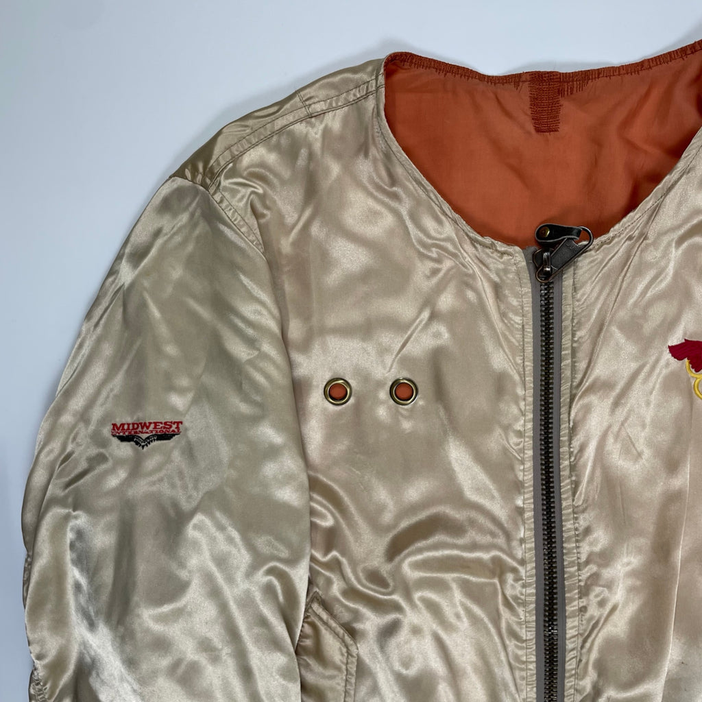 VINTAGE ヴィンテージ / 〈MIDWEST〉MA-1サンプリングスーベニアジャケット SIZE:XL