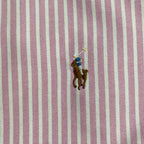 RALPH LAUREN ラルフローレン / ボタンダウン ストライプシャツ 現行タグ 参考定価：20,000程度 SIZE：M