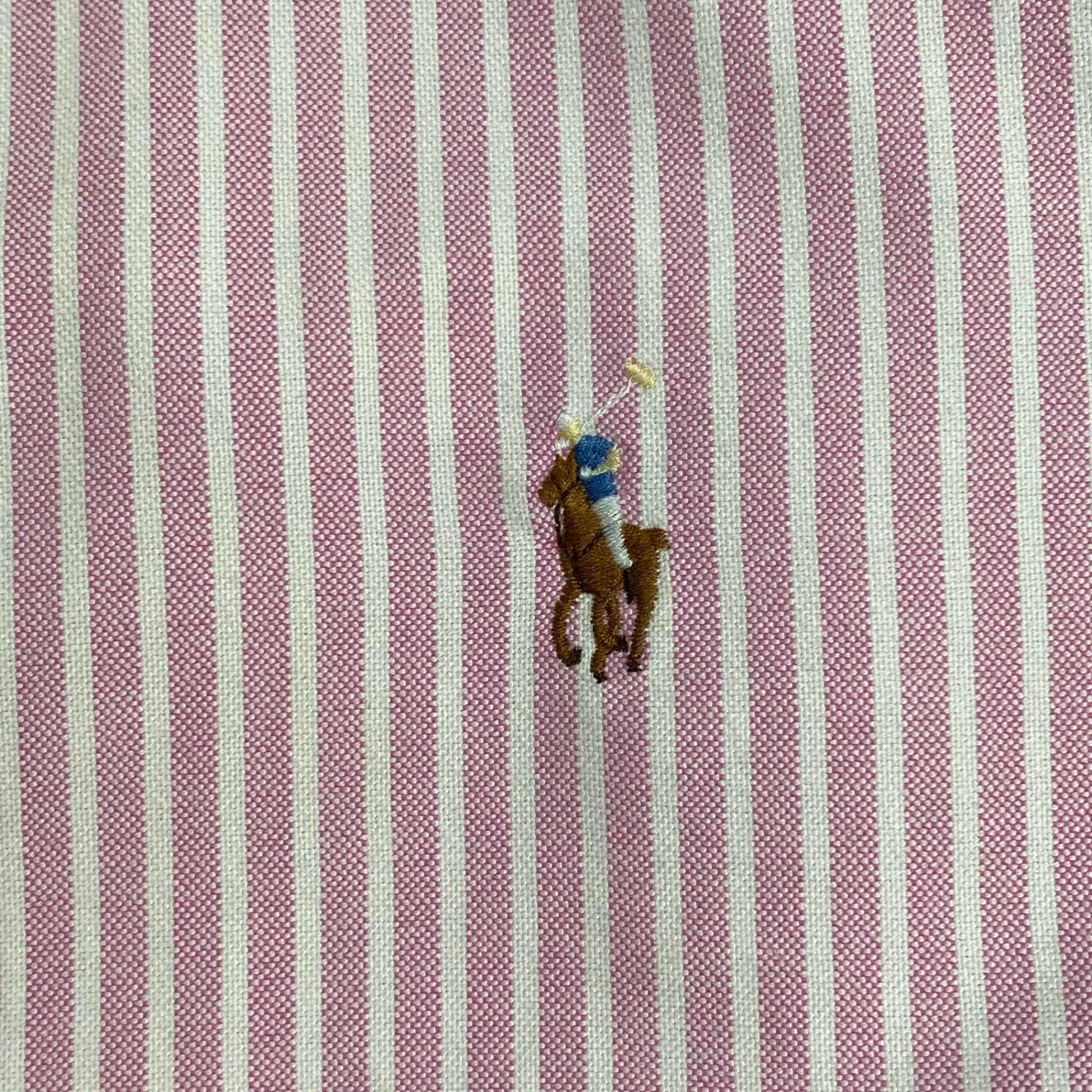 RALPH LAUREN ラルフローレン / ボタンダウン ストライプシャツ 現行タグ 参考定価：20,000程度 SIZE：M