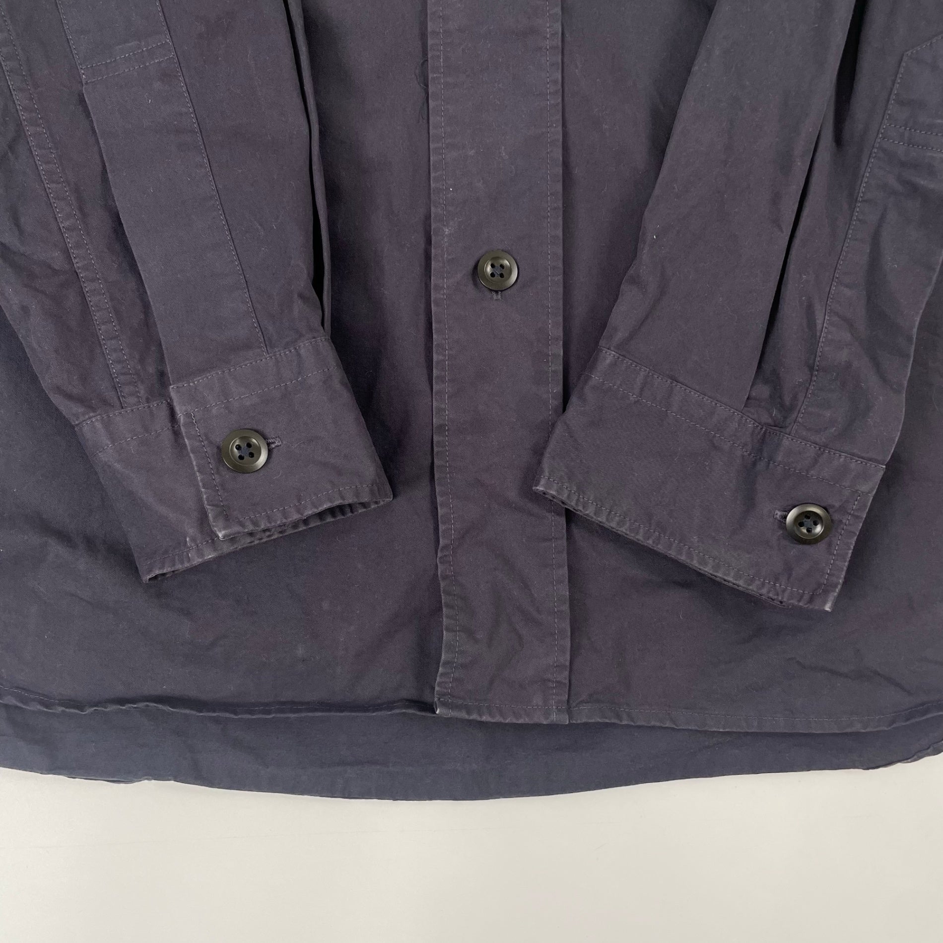 MHL. / 日本製 ダブルポケットシャツ 参考定価：32,000程度 SIZE:S