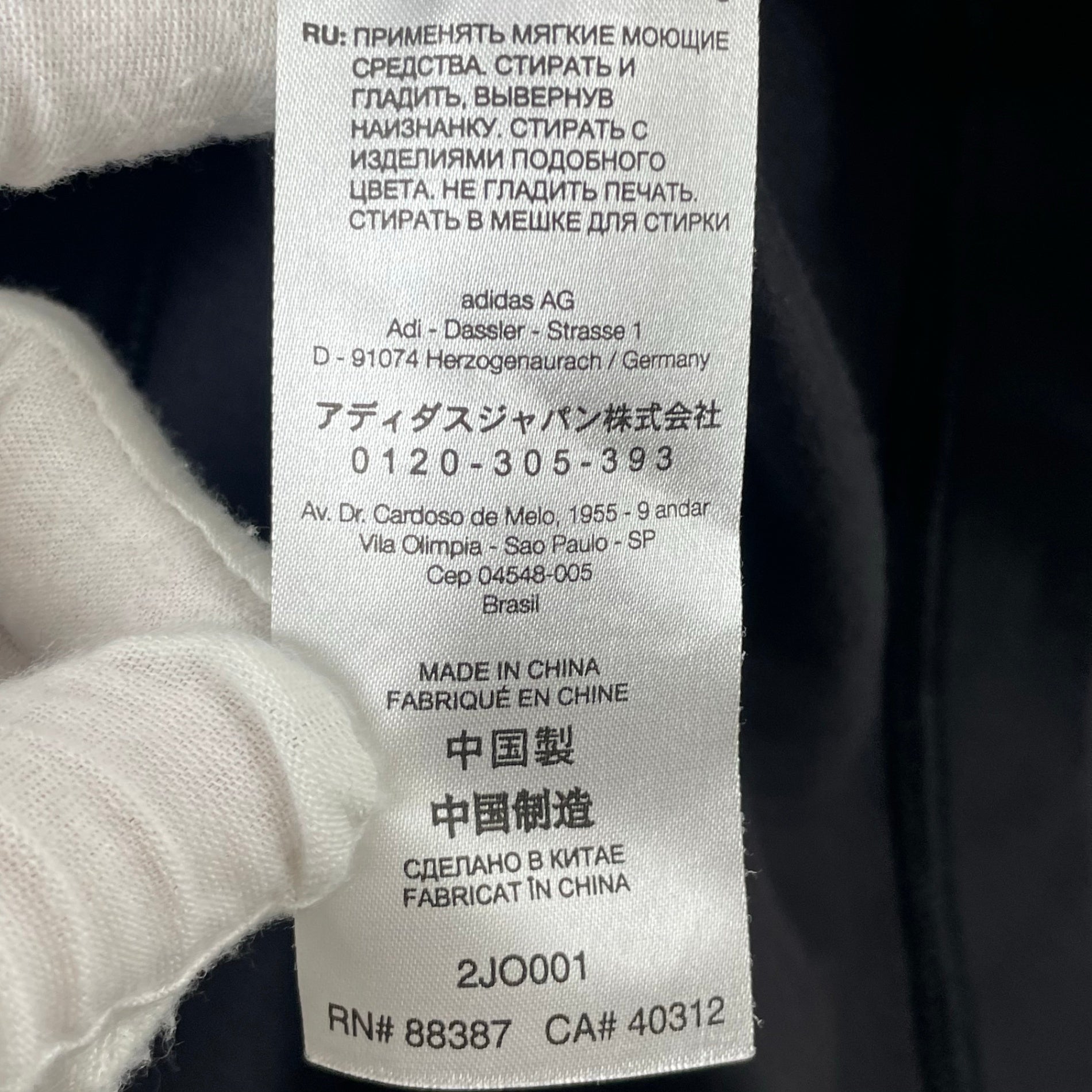 Y-3 / U LOGO SS TEE 参考定価：20,000+tax SIZE:L