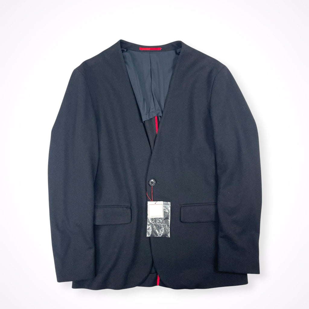 DRESSTERIOR / ウールブレンド ノーカラーリラックスジャケット 未使用品 参考定価：33,000+tax SIZE:S