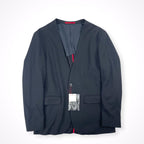 DRESSTERIOR / ウールブレンド ノーカラーリラックスジャケット 未使用品 参考定価：33,000+tax SIZE:S