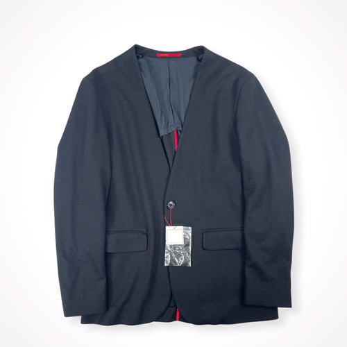 DRESSTERIOR / ウールブレンド ノーカラーリラックスジャケット 未使用品 参考定価：33,000+tax SIZE:S