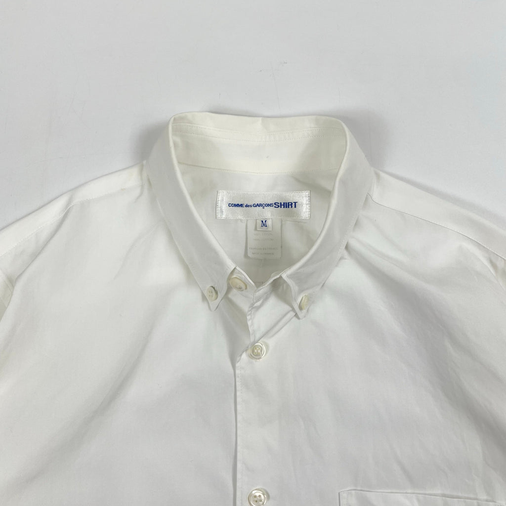 COMME des GARCONS SHIRT / ミニマルボタンダウンシャツ 参考定価：50,000程度 SIZE:M