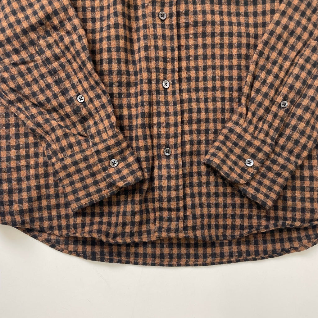 UMIT BENAN / フランネルフードシャツ 参考定価：55,000程度 SIZE:46