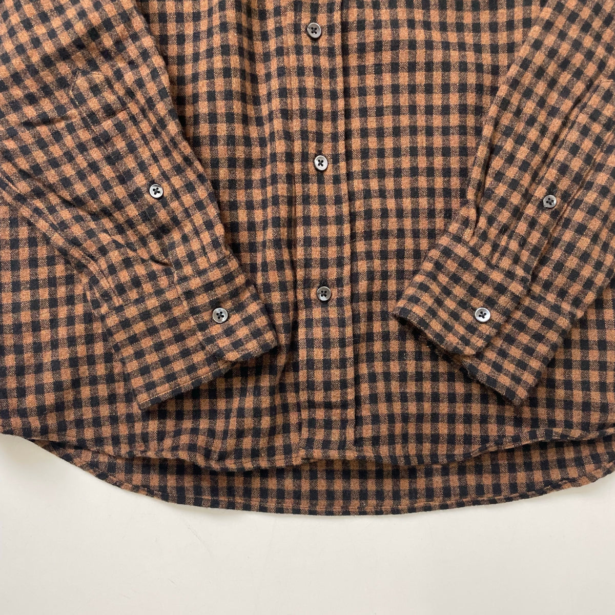 UMIT BENAN / フランネルフードシャツ 参考定価：55,000程度 SIZE:46