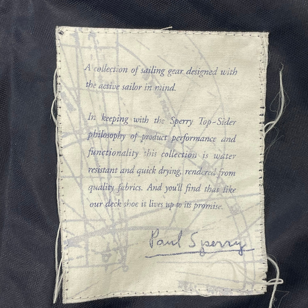 SPERRY TOP SIDER / 90s SAILING JACKET SIZE:M
