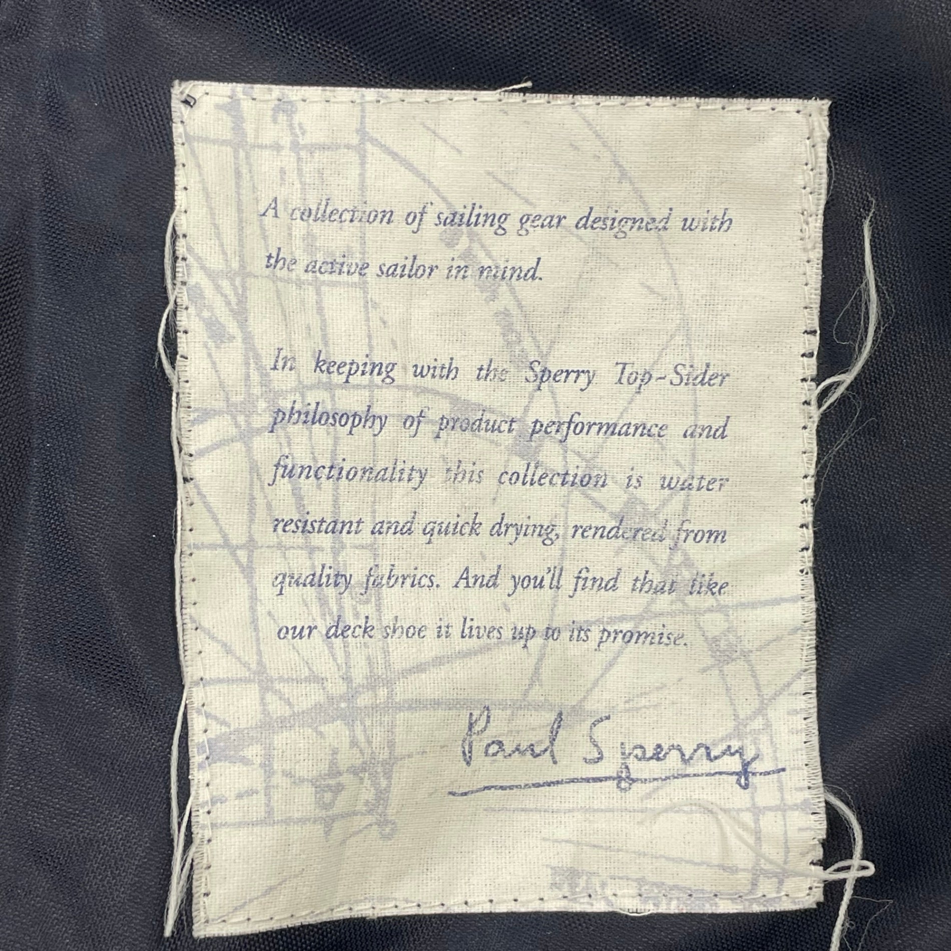 SPERRY TOP SIDER / 90s SAILING JACKET SIZE:M