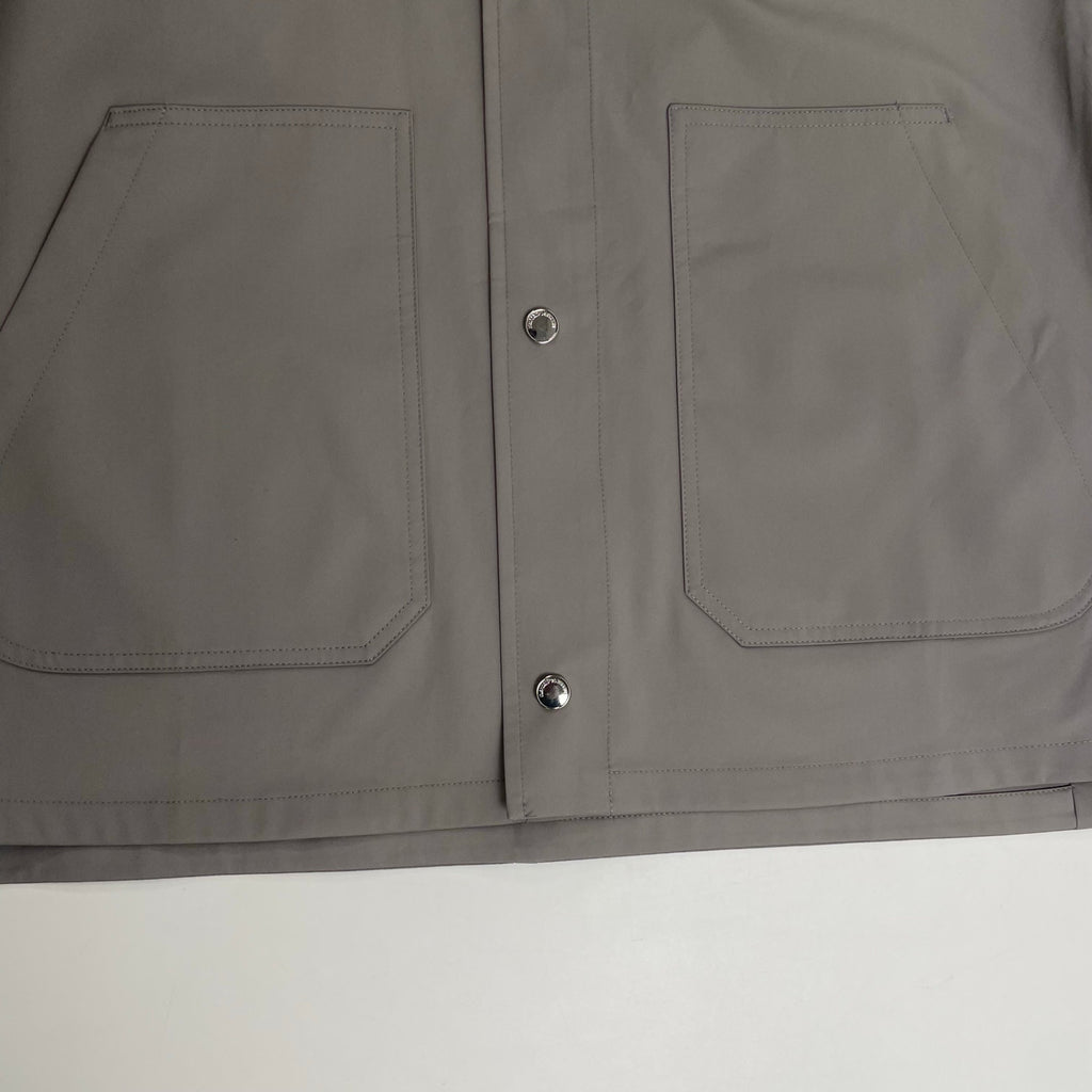 EMPORIO ARMANI エンポリオ アルマーニ / フード付シャツジャケット グレー SIZE:46