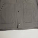 EMPORIO ARMANI エンポリオ アルマーニ / フード付シャツジャケット グレー SIZE:46