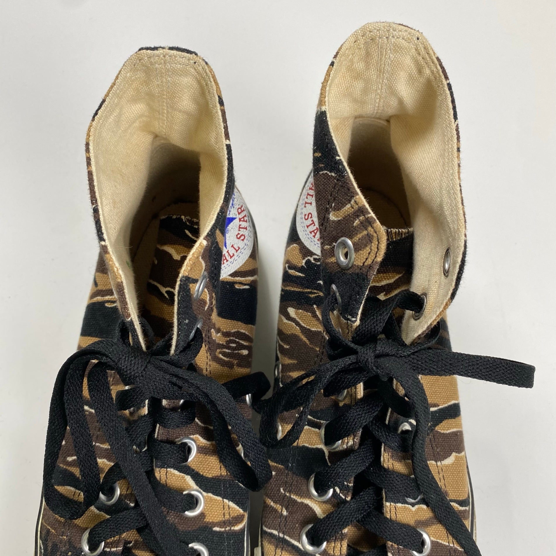 CONVERSE コンバース / キリン柄 ハイカットスニーカー MADE IN JAPAN ブラウン SIZE：7 1/2(26cm程度)