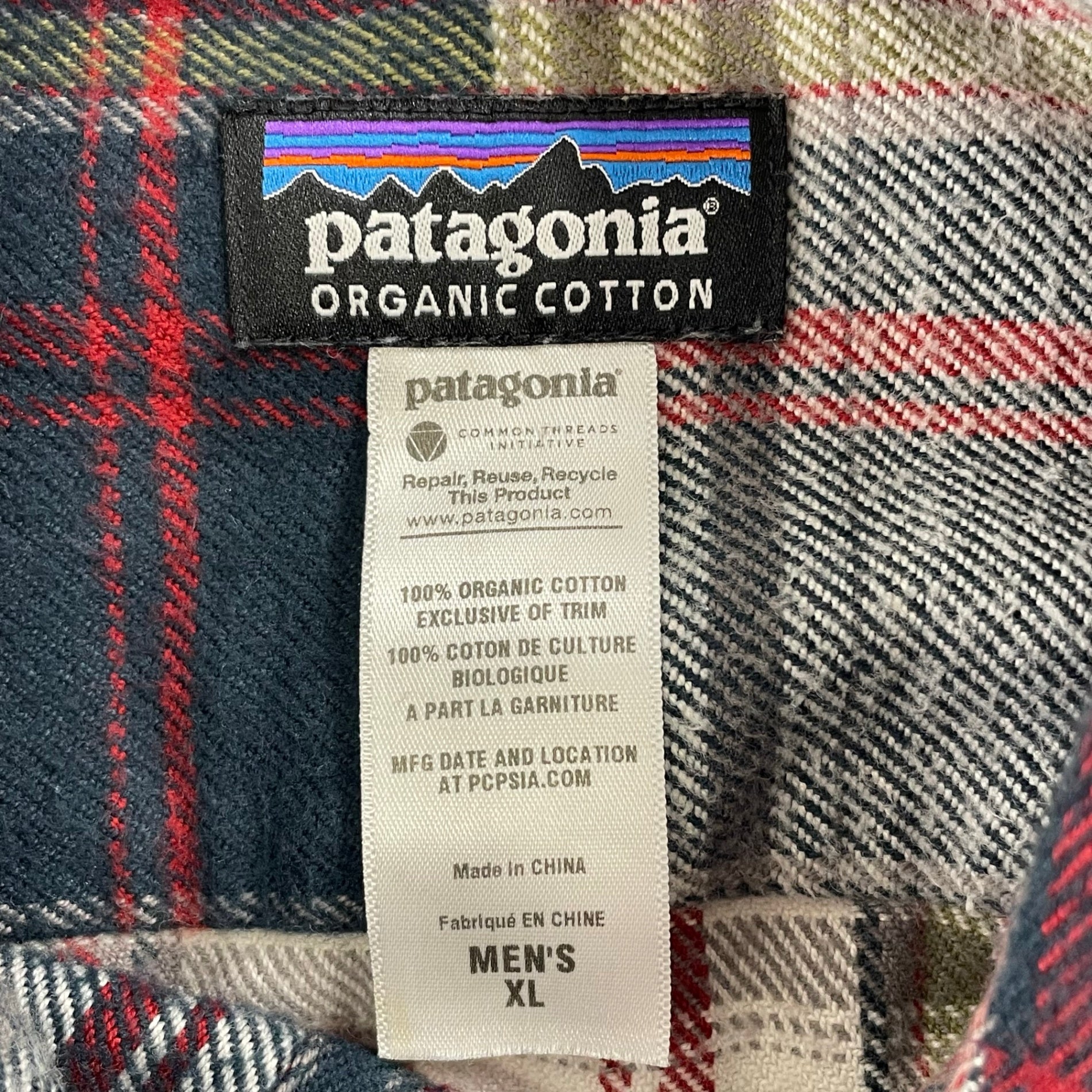 patagonia / 12年 フィヨルドフランネルシャツ 53947 SIZE：XL