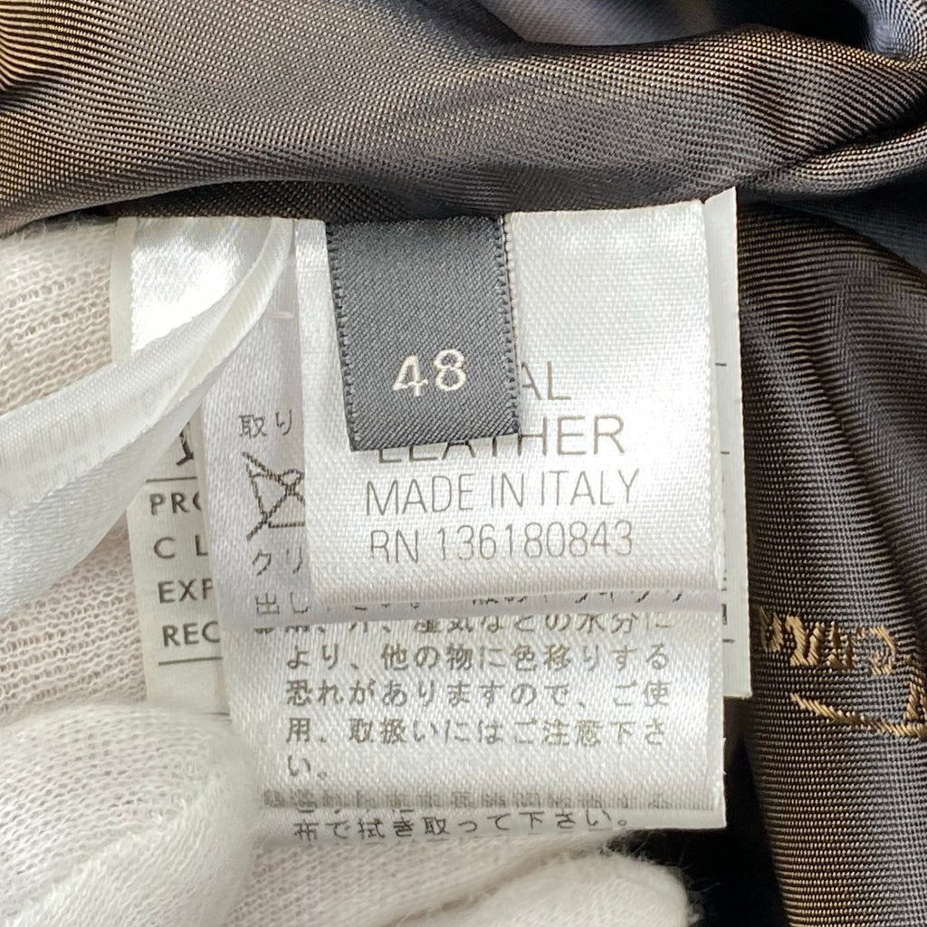 Salvatore Ferragamo サルバトーレ フェラガモ / レザーテーラードジャケット SIZE:48（L程度）