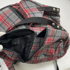 MARIOS マリオス / ウールギミックバックパック グレー×レッド 参考定価：50,000程度