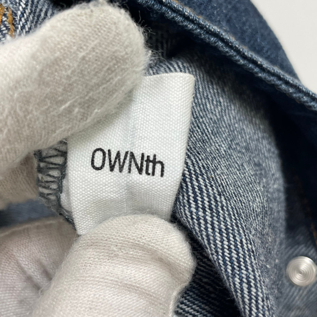 OWNth antiqua / 配色ステッチ デニムパンツ 参考定価：12,000+tax SIZE:S